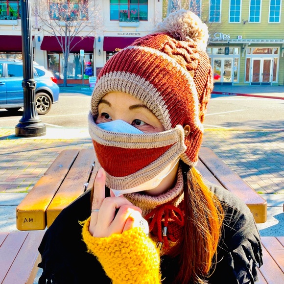 🧤NEW Hat Scarf Face Mask 3-In-1 Combination - Picture 7 of 11